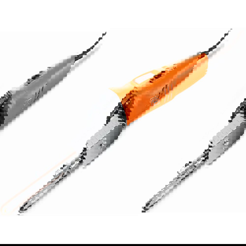 Corded Belt & Straight Sander: 520 mm Belt Length, 20 mm Belt Width, 28,000 RPM